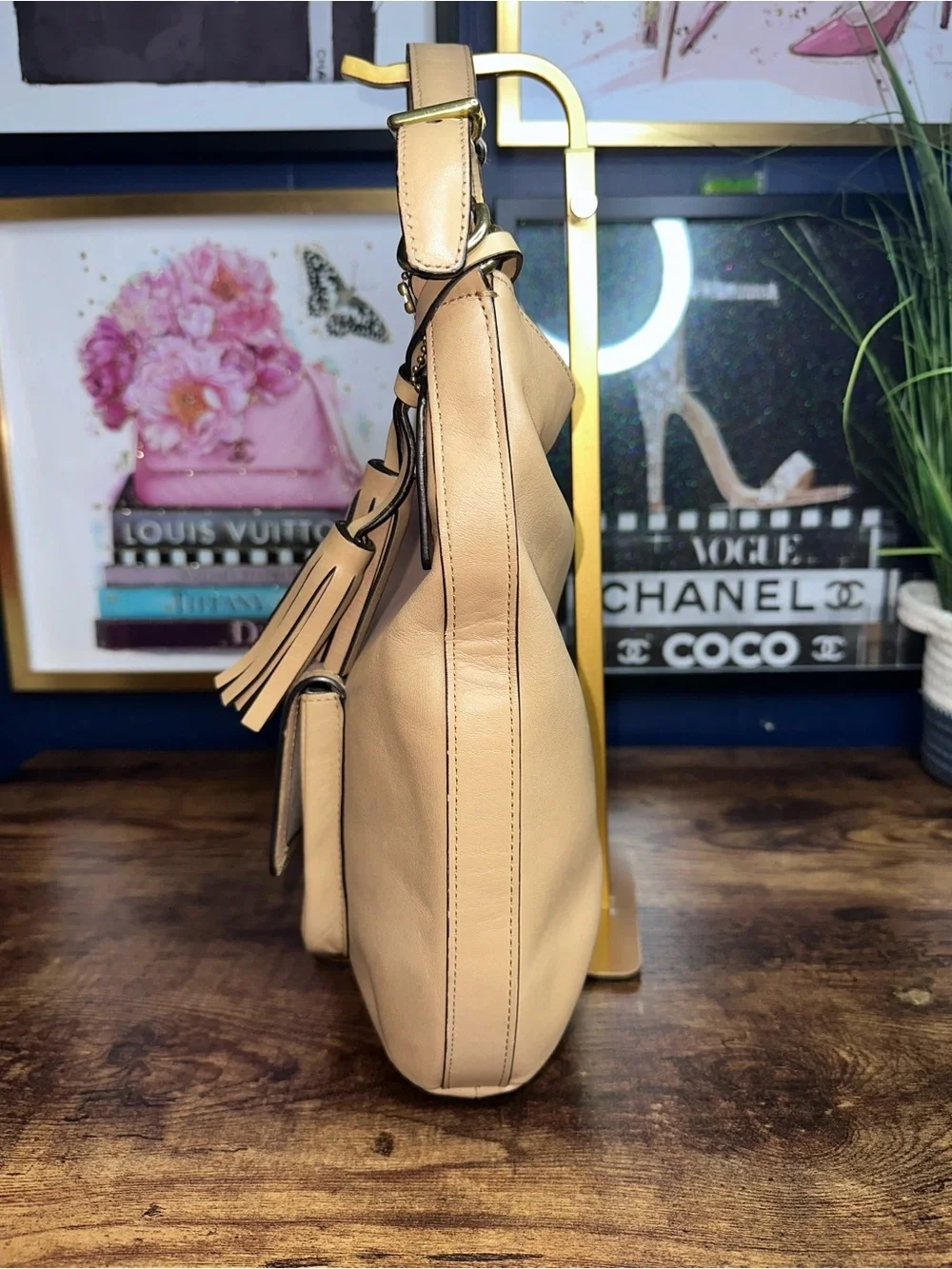 Coach Legacy Leather Duffle / Convertible Hobo Style No. 22381